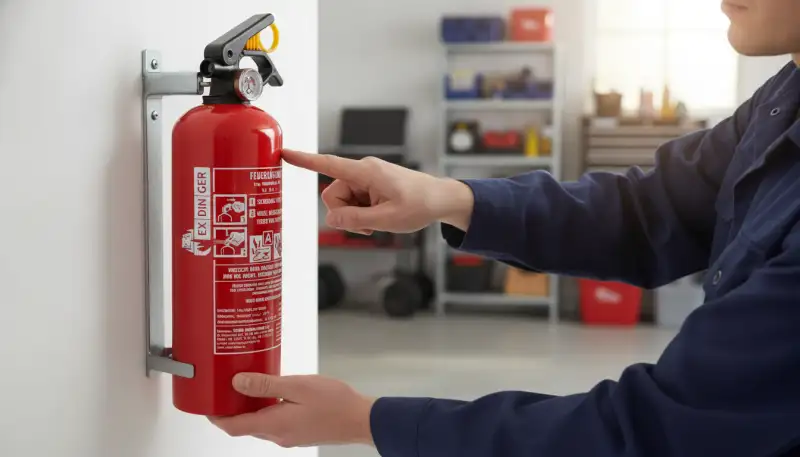 Feuerlöscher Wartung: Lebensretter fit halten