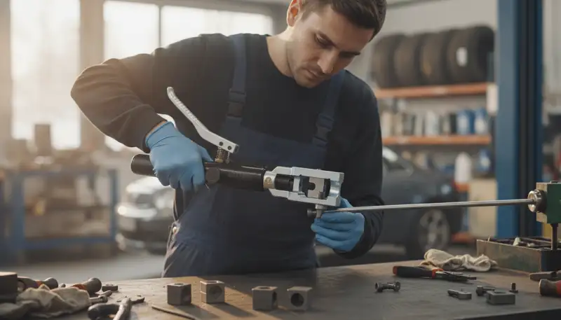 Hydraulisches Bördelgerät: Präzision für Profis